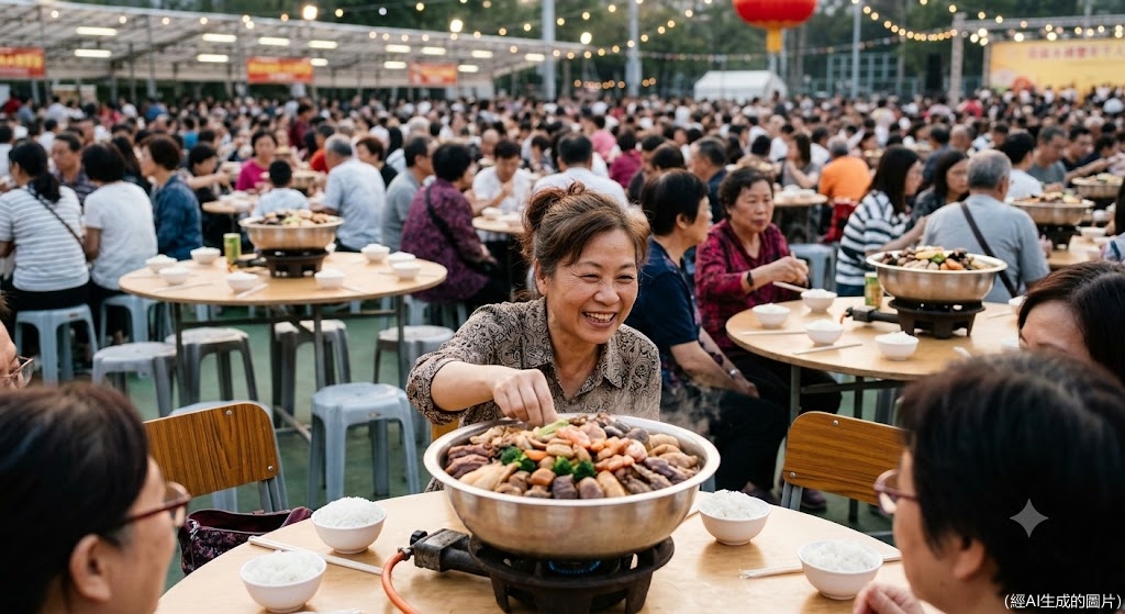 苗齒永續豐年千人盆菜宴